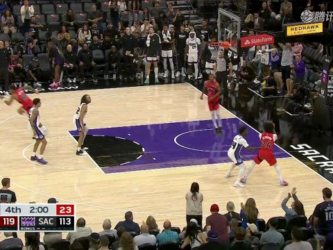 NBA季前赛：猛龙vs国王中文解说全场回放