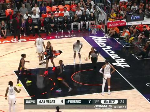 拉斯维加斯王牌vs菲尼克斯水星第1节英文原声回放