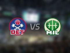 活塞vs雄鹿在线直播-NBA季前赛(2025年10月10日)