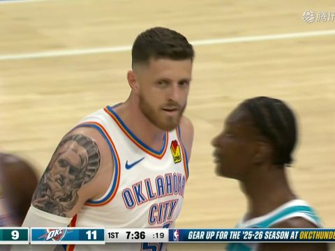 2025/26赛季NBA季前赛：黄蜂 VS 雷霆 全场回放