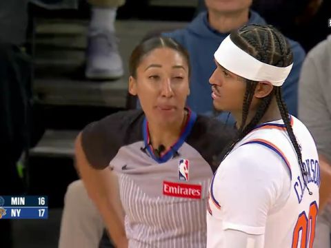 森林狼vs尼克斯英文原声全场回放