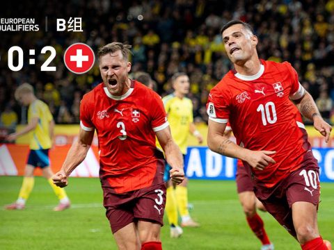 [爱奇艺全场集锦] 世预赛-扎卡点射破僵曼赞比单刀制胜 瑞士客场2-0瑞典