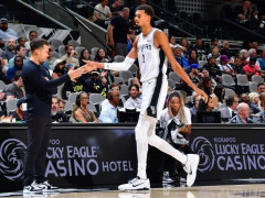 NBA回放全场录像高清：季前赛爵士vs马刺（10月11日）5号秀贝利26分难救主