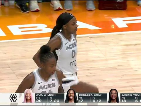 WNBA总决赛G4：王牌vs水星第4节中文解说回放