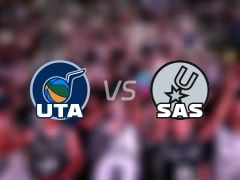 NBA季前赛爵士vs马刺全场高清中文录像回放(2025年10月11日)