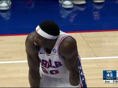 NBA季前赛：魔术vs76人第2节中文解说回放