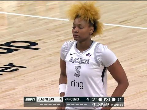 WNBA总决赛G4：王牌vs水星第1节中文解说回放