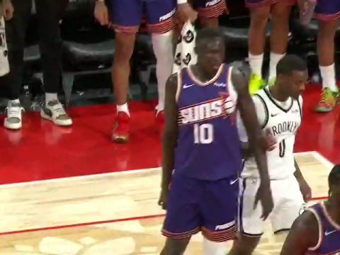 NBA中国赛：篮网vs太阳英文原声全场回放