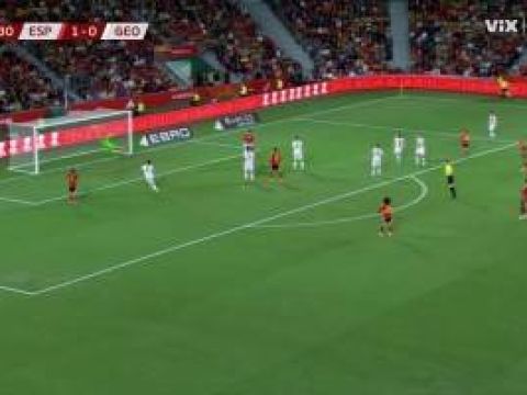 [世预赛全场集锦] 世预赛-皮诺破门费兰失点+失空门 西班牙2-0格鲁吉亚