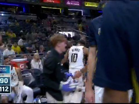 NBA季前赛：雷霆vs步行者英文原声全场回放