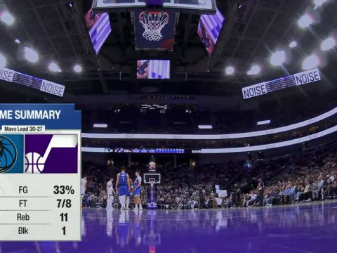 NBA季前赛：独行侠vs爵士中文解说全场回放