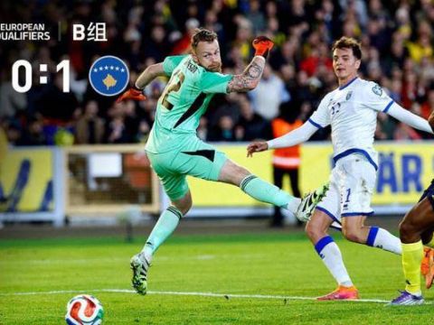 [爱奇艺全场集锦]世预赛-阿斯拉尼破门制胜 瑞典0-1科索沃无缘直接晋级世界杯