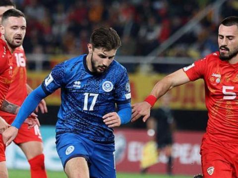 [爱奇艺全场集锦]世预赛-丁穆哈迈德·卡拉破门巴尔希扳平 北马其顿1-1哈萨克斯坦