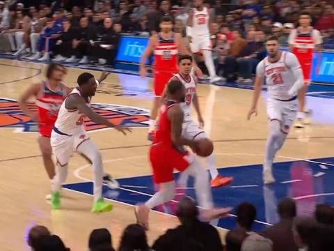 [微博全场集锦]🏀季前赛-巴格利18+11 莱利17分 尼克斯主力休战不敌奇才