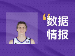 进攻状态不俗！爵士马尔卡宁首节5投2中砍下6分2板2助