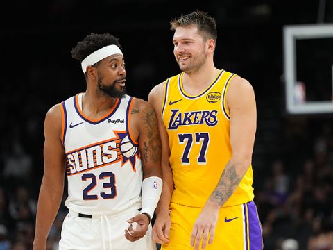 古德温vs湖人集锦 拿到24分6助攻追身3+1打懵布朗尼