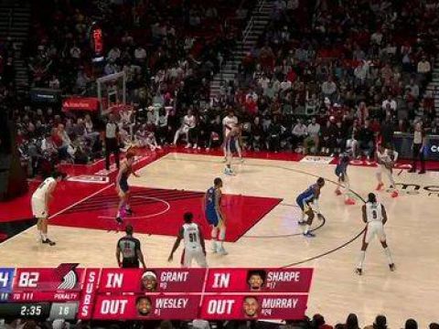 [杨瀚森妙传]秀起来了！杨瀚森跳起妙传 助西索科上篮打进