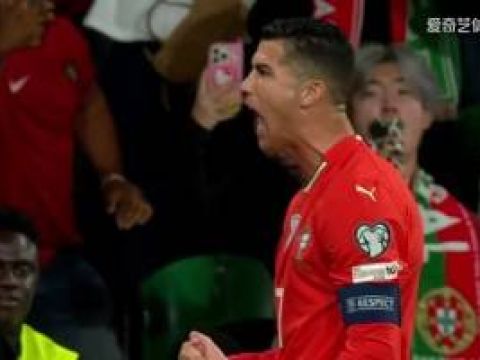 [进球视频]传奇不止步?40岁C罗世界杯预选赛打入41球，独占世预赛射手王