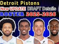 2025-26赛季NBA活塞最新阵容名单 cc能否带领活塞更上一层楼？