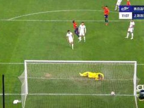 [进球视频] 海牛1-0领先！兰克尔·泽点球点附近凌空扫射破门