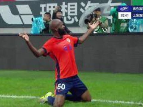 [进球视频] 海牛2-2扳平比分！兰克尔·泽洞穿颜骏凌十指关