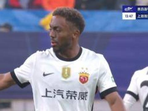 [进球视频] 海港1-1扳平比分 李帅左路传中 加布里埃尔头球破门