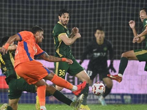 [CCTV全场集锦] 四连平！泰山2-2客平浙江 洛佩斯失误奥乌苏克雷桑破门瓦科失点