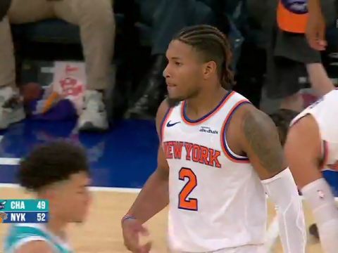 NBA季前赛：黄蜂vs尼克斯第2节中文解说回放