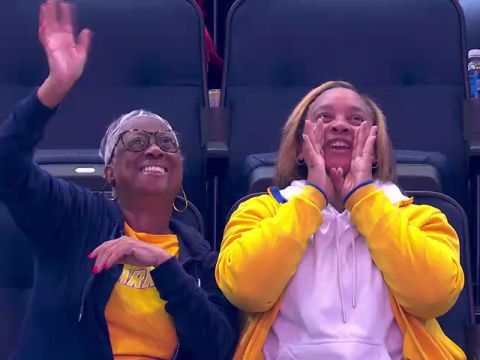 NBA季前赛：快船vs勇士第1节中文解说回放