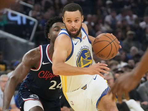 库里vs快船集锦 出战29分钟拿到20分4篮板5助攻手感稳健