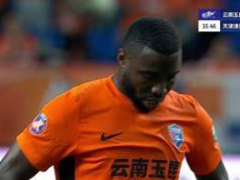[进球视频] 玉昆1-0领先！奥斯卡点射破门首开记录