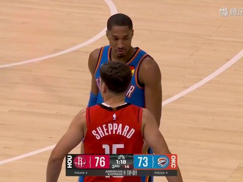 火箭vs雷霆 狂言Doggy二路解说全场回放