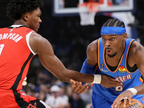 火箭vs雷霆精华回放 亚历山大35分罚球致胜率队击退火箭