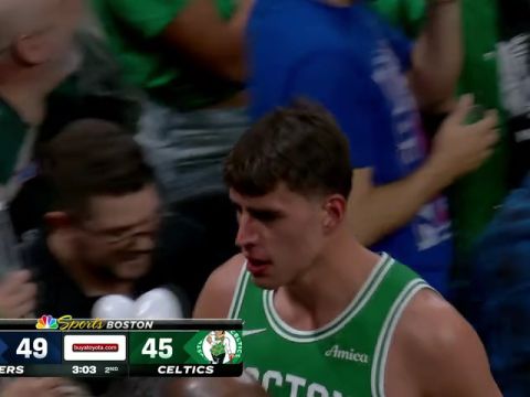 NBA常规赛：76人vs凯尔特人第2节中文解说回放