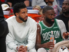 美记：塔图姆会在常规赛的某个阶段回归赛场，他现在感觉很好