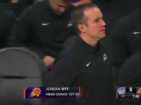 NBA常规赛：国王vs太阳英文原声全场回放