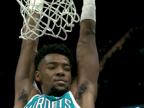 NBA常规赛：篮网vs黄蜂第4节英文原声回放