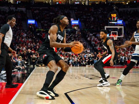 格兰特vs森林狼集锦 14投10中强势轰下29分难救主