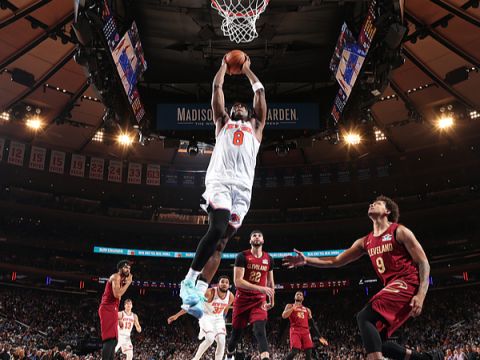 阿奴诺比vs骑士集锦 贡献24+14致命反击暴扣锁定胜局