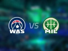 NBA常规赛：雄鹿第二节领先奇才19分，米德尔顿得到19分，阿德托昆博得到23分