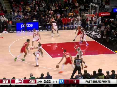 波尔津吉斯vs猛龙集锦 攻防两端输出能量难挽颓势