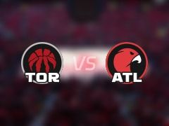 猛龙vs老鹰：三节战罢，猛龙110-87老鹰，巴雷特得到25分