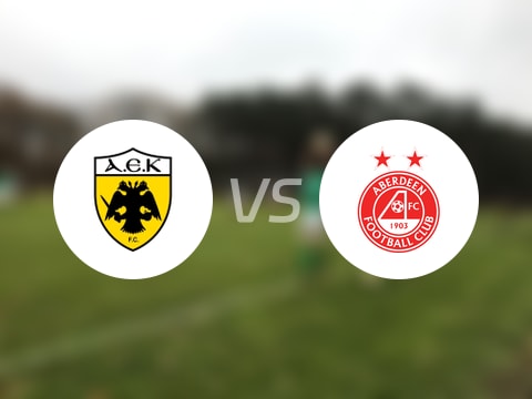 【欧协联】雅典AEKvs阿伯丁首发阵容名单(2025年10月24日)