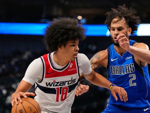 奇才117-107独行侠 凯肖恩-乔治爆砍34+11+4力压独行侠双状元