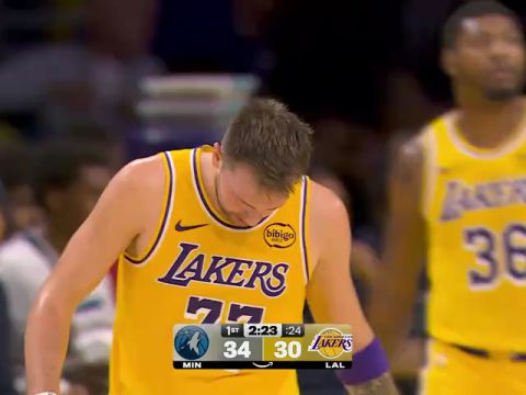 森林狼vs湖人第1节中文解说回放