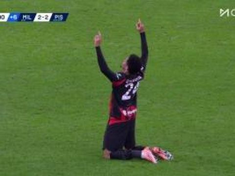 [进球视频] 米兰2-2扳平比萨！阿特卡梅补时远射破门将功补过！