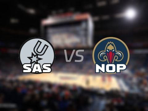 马刺vs鹈鹕：三节结束，马刺82-80鹈鹕，文班亚马得到21分