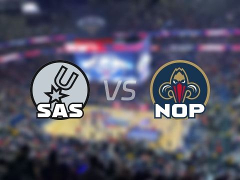 马刺vs鹈鹕：次节结束，马刺57-58鹈鹕，普尔得到14分