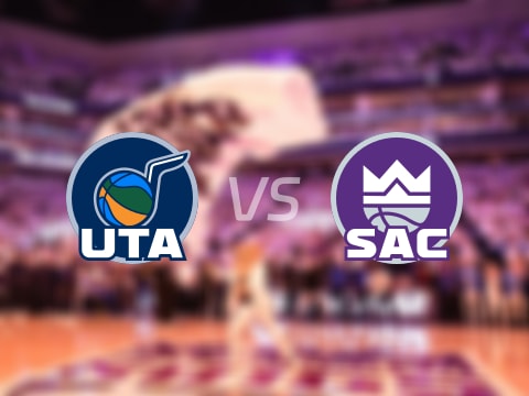 爵士vs国王：第一节完，爵士24-31国王，拉文得到15分