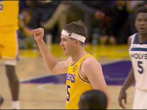 森林狼vs湖人第4节英文原声回放